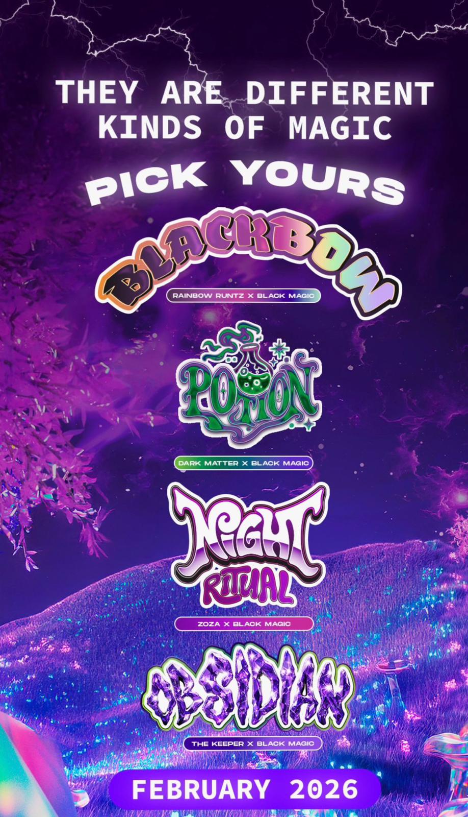 Wizard Tree's Blackbow Cannabis Seeds 3 Stk. – Bild 2