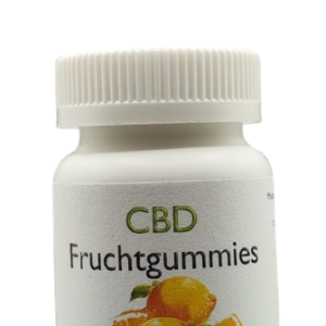 HanfTraum CBD Fruchtgummies Orange – 30 Stück à 25 mg CBD