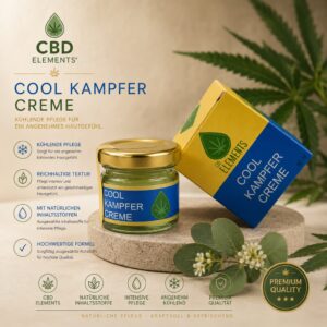 CBD Elements Cool Kampfer Creme